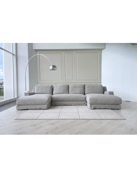 Loll Taupe Sofa (Expo Offer)  - 1