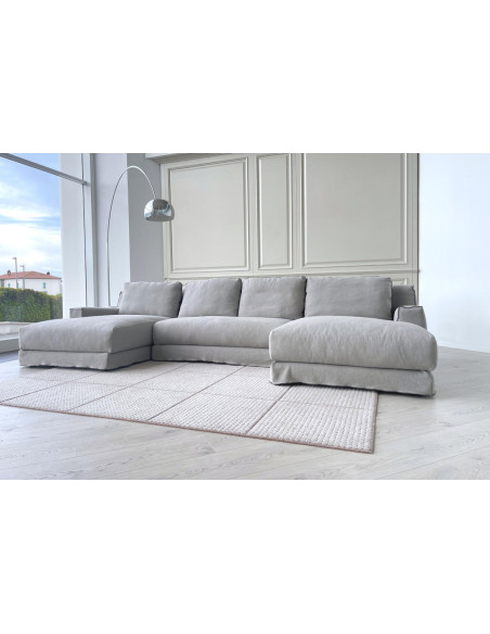 Loll Taupe Sofa (Expo Offer)  - 3