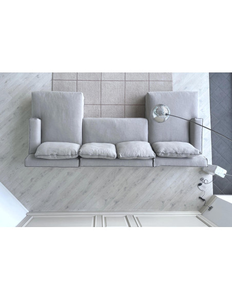 Loll Taupe Sofa (Expo Offer)  - 4