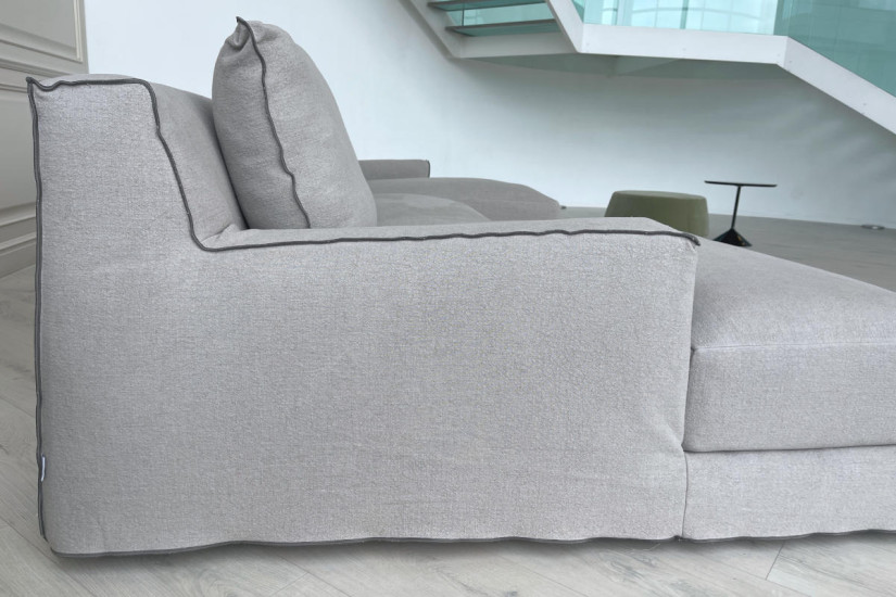 Loll Taupe Sofa (Expo Offer)  - 5