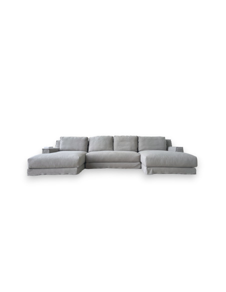 Loll Taupe Sofa (Expo Offer)  - 7