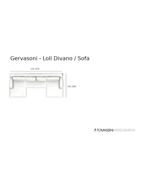 Divano Loll tortora (Offerta Expo)  - 8