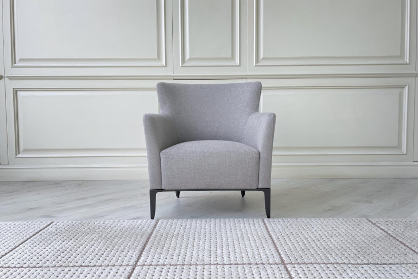 Fauteuil Gentleman Relax en tissu taupe (Offre Expo) - 1