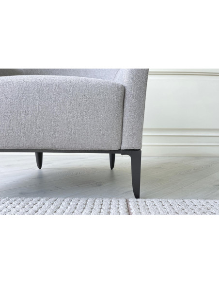 Fauteuil Gentleman Relax en tissu taupe (Offre Expo) - 6