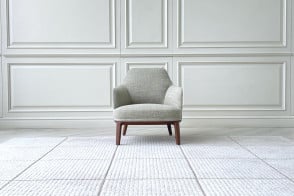 Poltrona Jane Large in tessuto tortora (Offerta Expo)  - 8 2