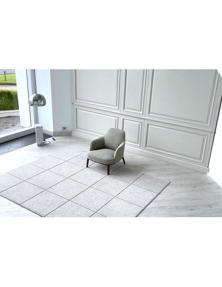 Fauteuil Jane Large en tissu taupe (Offre Expo) - 5