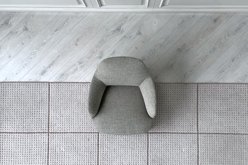 Fauteuil Jane Large en tissu taupe (Offre Expo) - 6