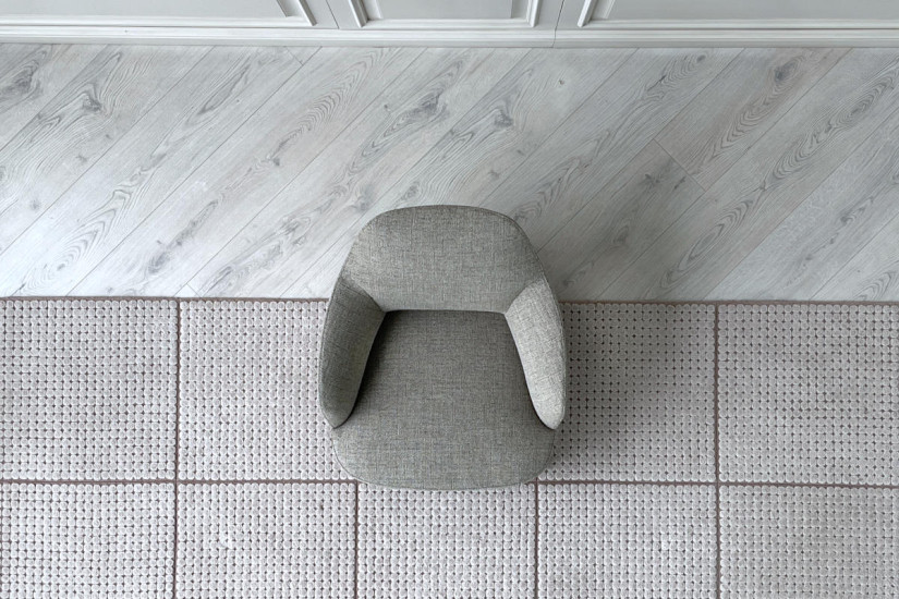 Jane Large Taupe Fabric Armchair (Expo Offer)  - 6