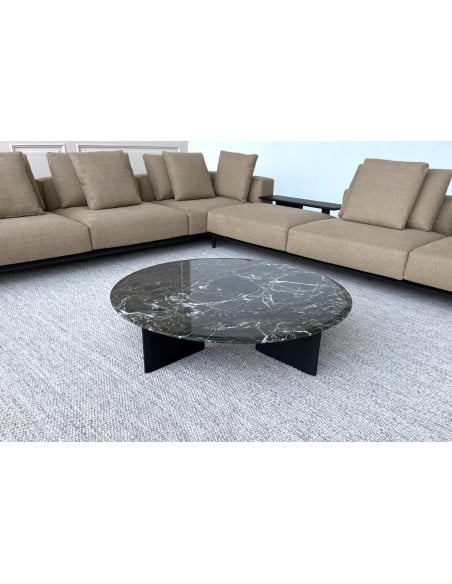 Mush Green Marble Coffee Table (Expo Offer)  - 1
