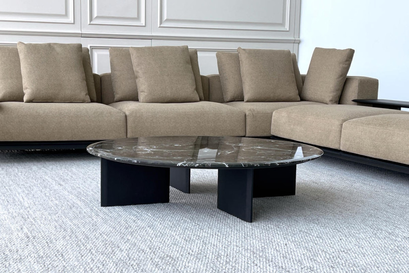 Table Mush en marbre vert (Offre Expo) - 2