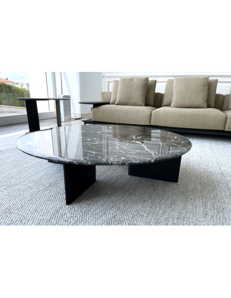 Mush Green Marble Coffee Table (Expo Offer)  - 4