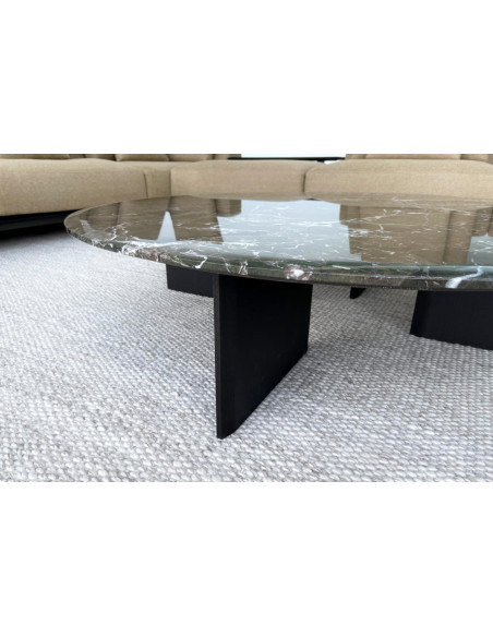 Tavolino Mush in marmo verde (Offerta Expo)  - 5