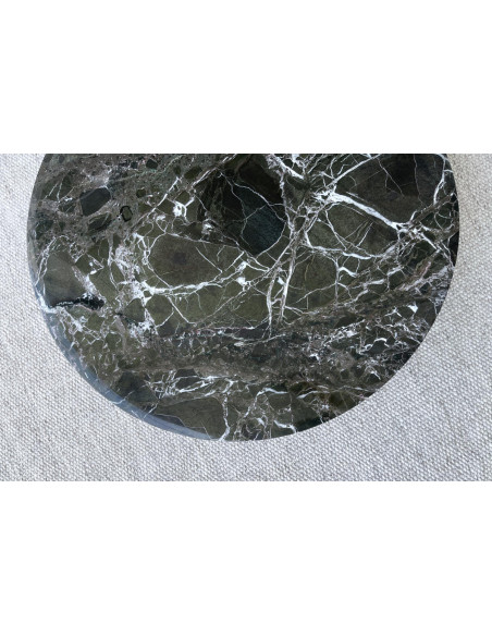 Tavolino Mush in marmo verde (Offerta Expo)  - 6