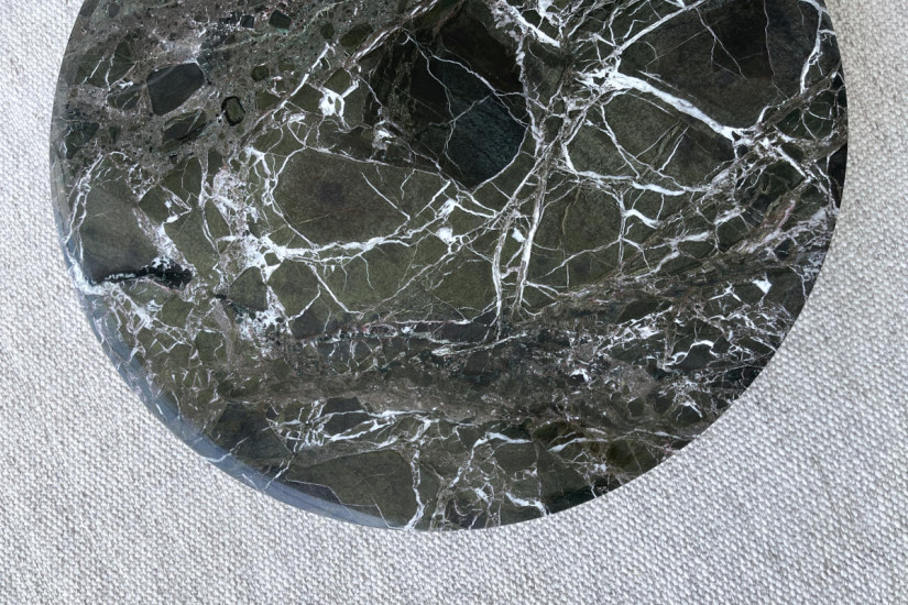 Table Mush en marbre vert (Offre Expo) - 6