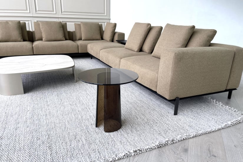 Orbit Glass Coffee Table  - 3