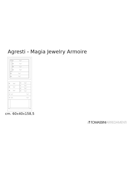Coffre à bijoux Magia Agresti - 5