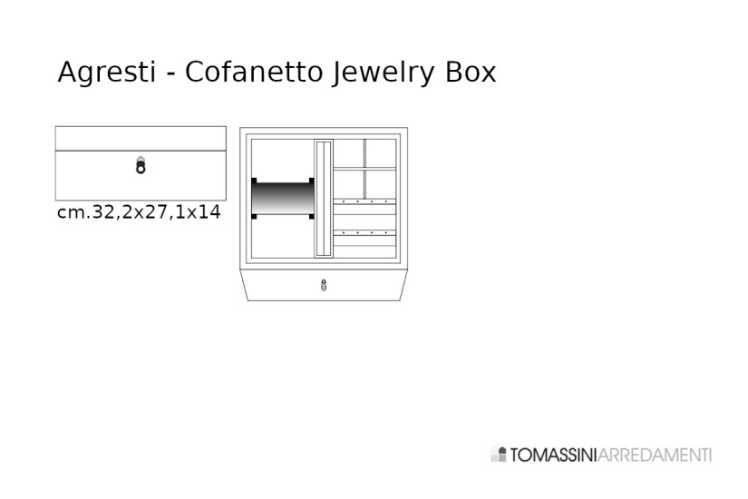 Scatola Portagioielli Cofanetto  - 7