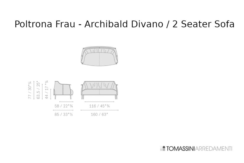 Archibald Yellow Leather Sofa  - 9