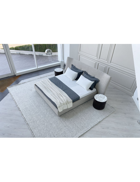 Lit Rever en tissu gris (Offre Expo) - 4