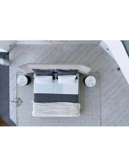 Rever Grey Fabric Bed (Expo Offer)  - 6