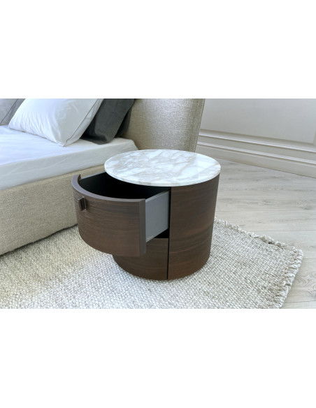 Comodino Onda in marmo (Offerta Expo) Poliform - 2