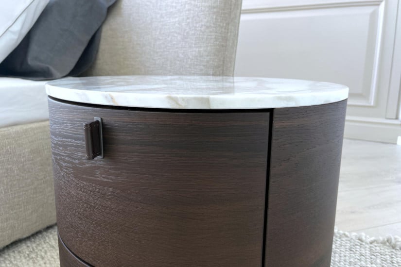 Onda Marble Bedside Table (Expo Offer) Poliform - 5