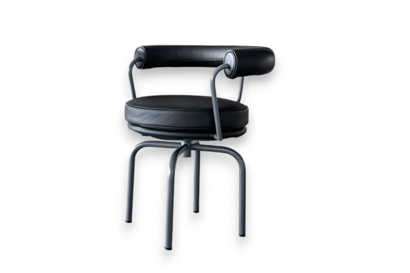Sedia LC7 in pelle antracite (Offerta Expo) Cassina - 7