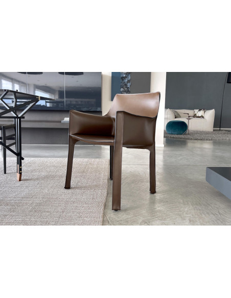 Cab 413 Leather Chair  - 2