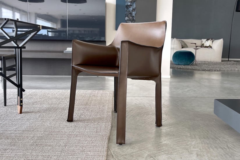 Chaise Cab 413 en cuir (Offre Expo) - 2