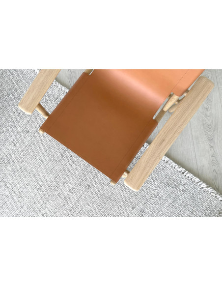 Fauteuil Cordoba en cuir orange (Offre Expo) B&B Italia - 5