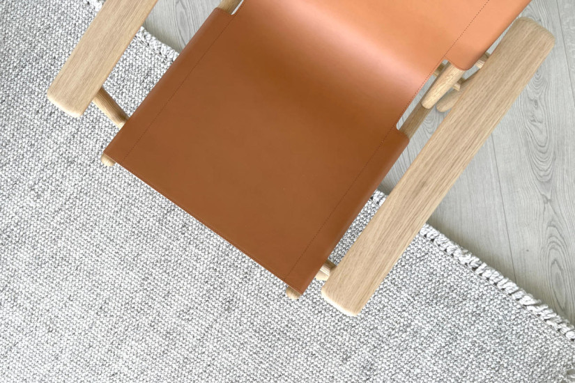 Cordoba Orange Leather Armchair (Expo Offer) B&B Italia - 5