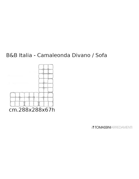 Divano Camaleonda grigio (Offerta Expo)  - 7