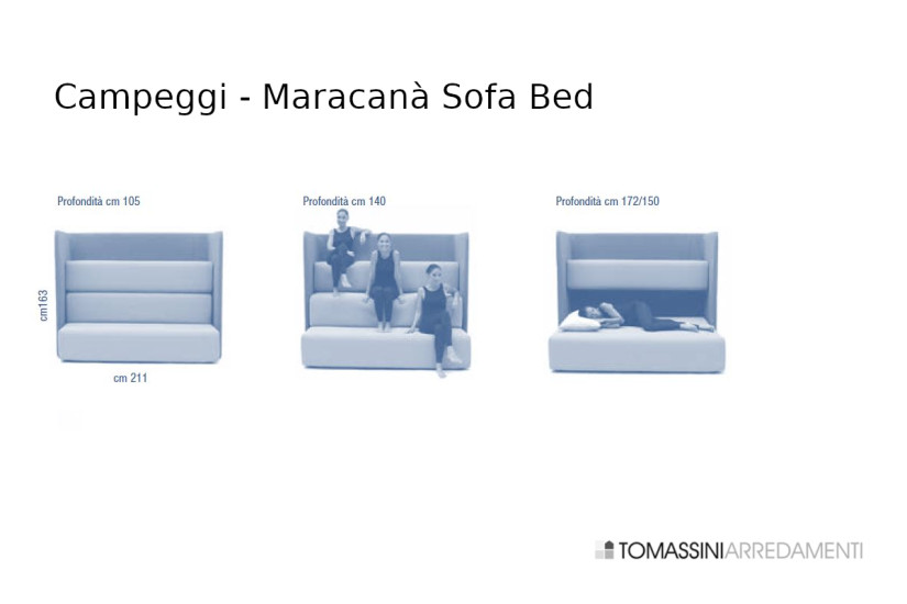 Divano letto Maracanà Campeggi - 4