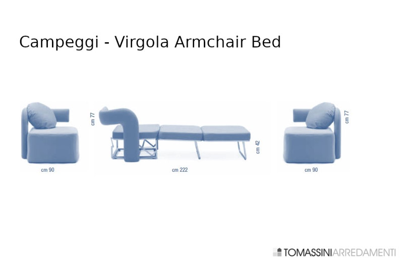 Fauteuil Lit Virgola Campeggi - 5