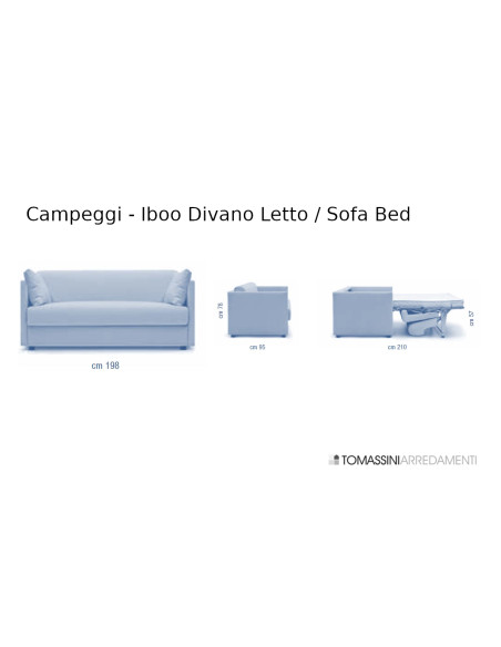 Canapé-lit double Iboo Campeggi - 5