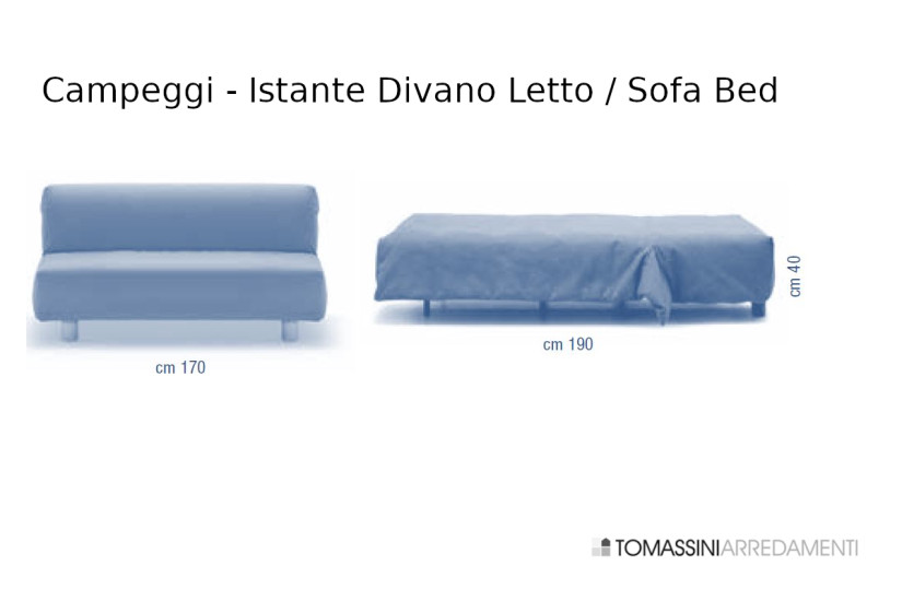Istante Double Sofa Bed Campeggi - 4
