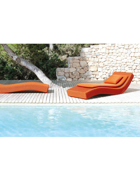 Wave Outdoor Sunbed Paola Lenti - 6