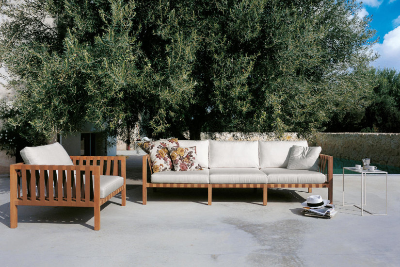 Divano per esterno Mistral Roda - 4