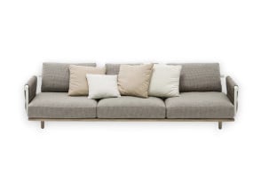 Canapé 3 places pour extérieur Eden Roda - 1 2