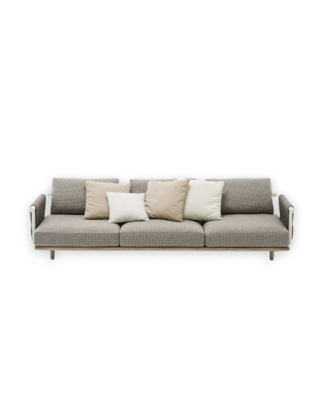 Eden Outdoor 3 Seater Sofa Roda - 2