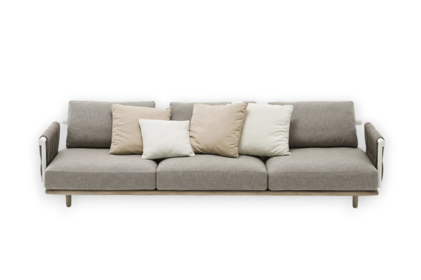 Eden Outdoor 3 Seater Sofa Roda - 2