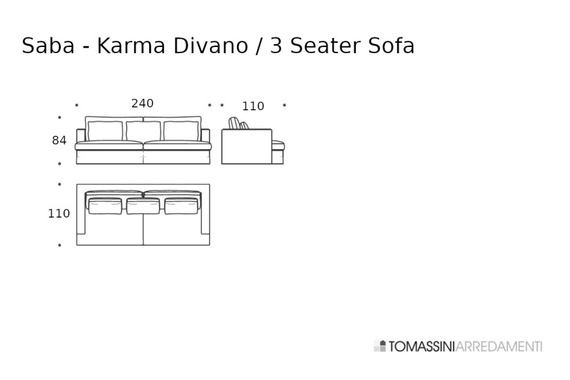 Canapé Karma Saba - 7