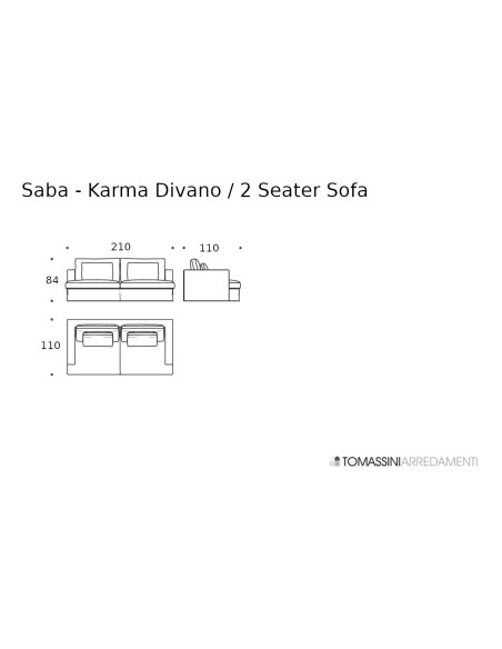 Canapé Karma Saba - 6