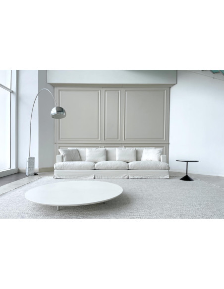 Divano Karma in tessuto bianco (Offerta Expo) Saba - 1
