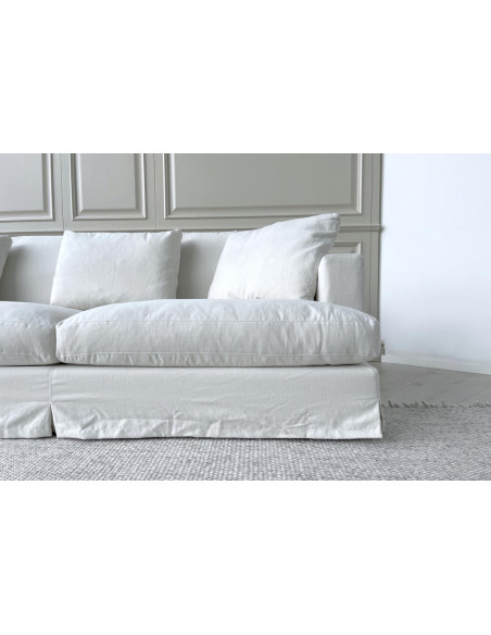 Divano Karma in tessuto bianco (Offerta Expo) Saba - 5