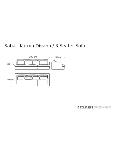 Karma White Fabric Sofa (Expo Offer) Saba - 8