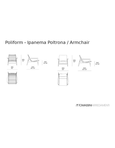 Poltrona Ipanema Poliform - 6