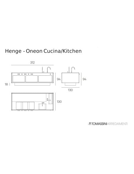 Cucina Oneon Henge - 9