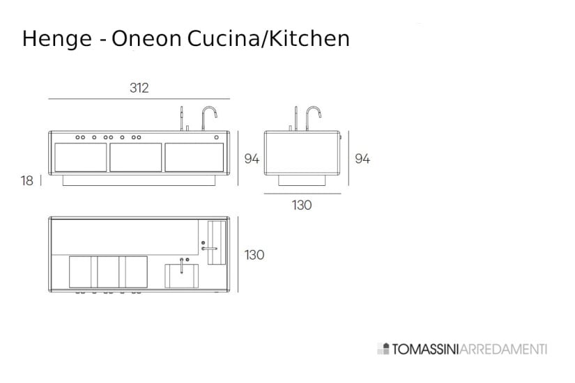 Cucina Oneon Henge - 9