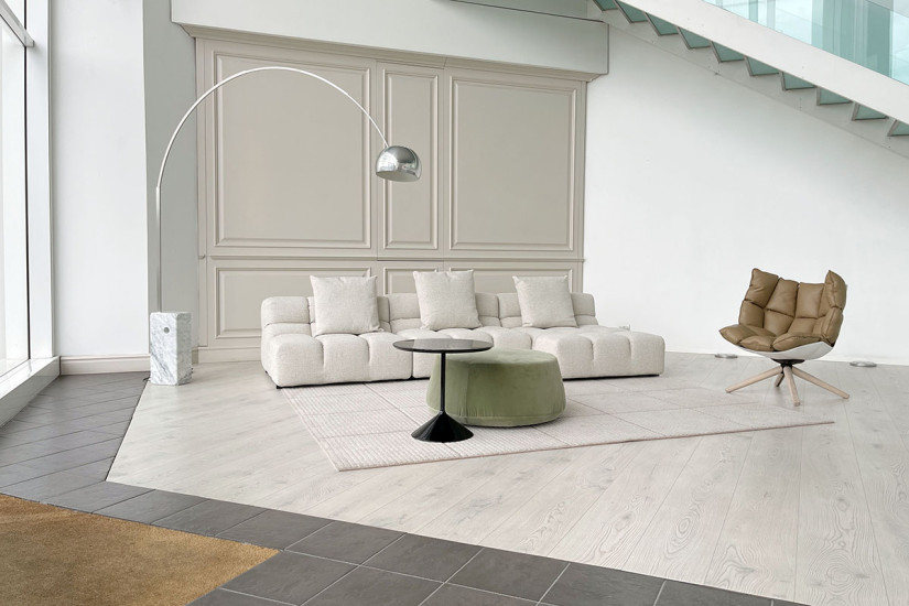 Canapé Tufty-Time en tissu beige (Offre Expo) B&B Italia - 2